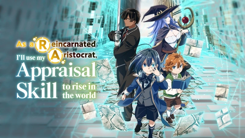 As a Reincarnated Aristocrat, I'll Use My Appraisal Skill to Rise in the World (2024) Season 01 Dubbed by Amazon Prime Multi Audio [Hindi-Japanese-Tamil-Telugu-Kannada]